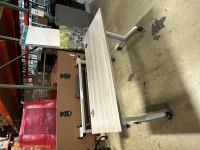 60 x 24 Modern Walnut Training Table